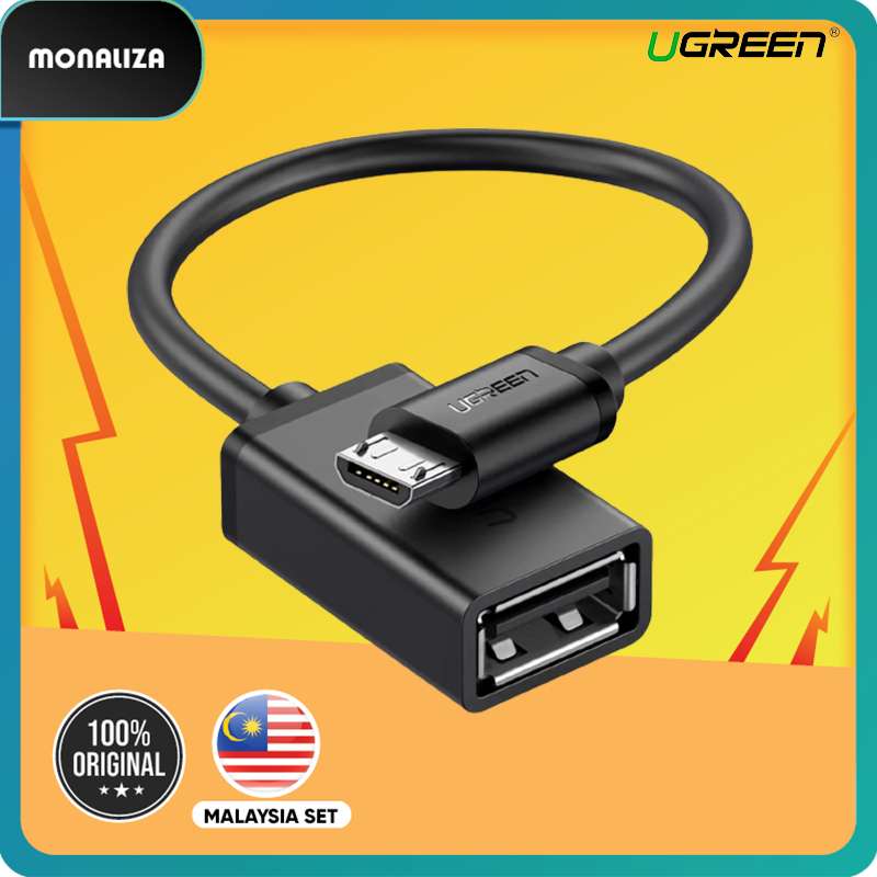 Ugreen Micro USB Male to USB A Female with OTG Shopee Malaysia
