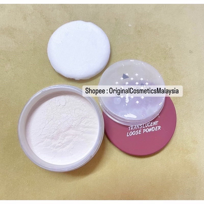 [ 2 FREEGIFT EXTRA ] LOOSE POWDER TRANSLUCENT MUA BELLAZ New Packaging ...