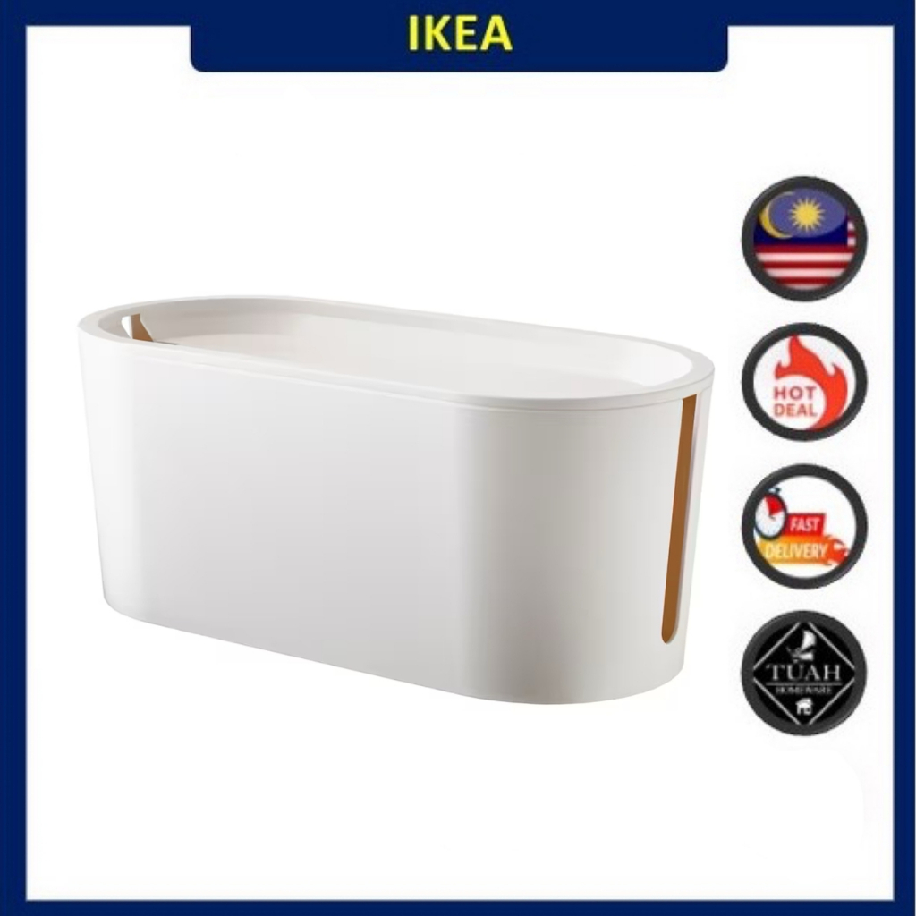 IKEA ROMMA Cable Management Box With Lid Shopee Malaysia
