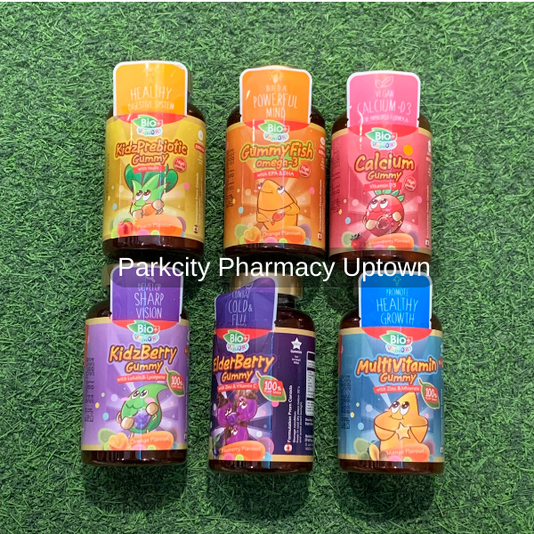 Bio+ Junior Flavoured Vitamin Gummies 80s [Kidzprebiotic/Elderberry ...