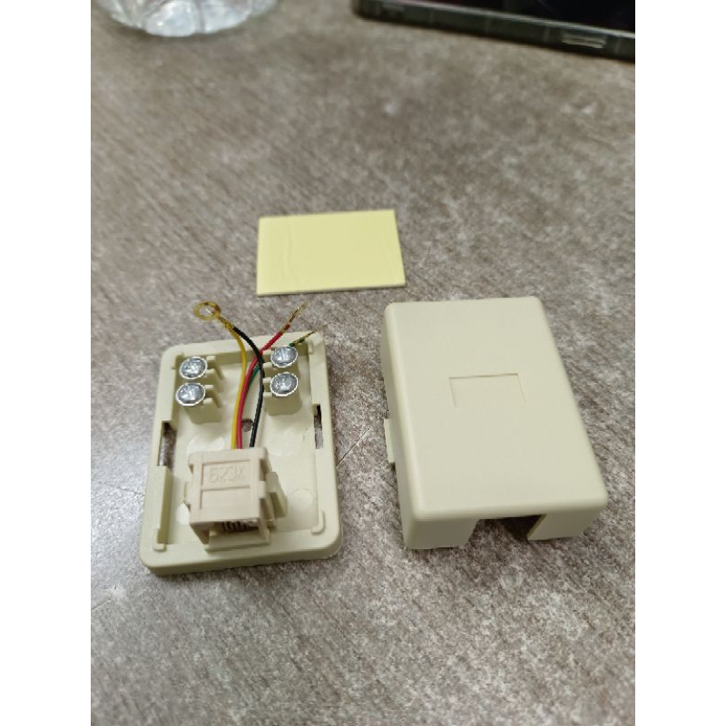 TELEPHONE WALL SOCKET RJ11 Shopee Malaysia