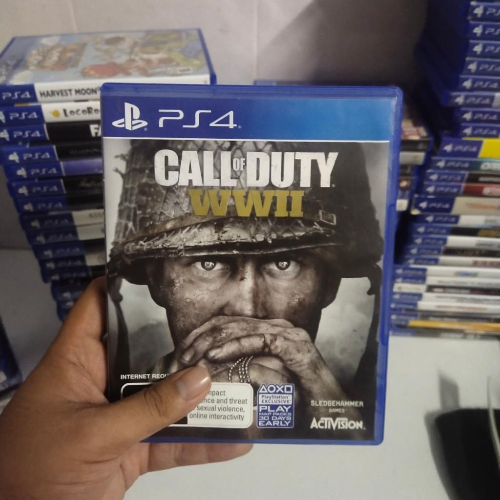 call of duty world war 2 ps4 cex