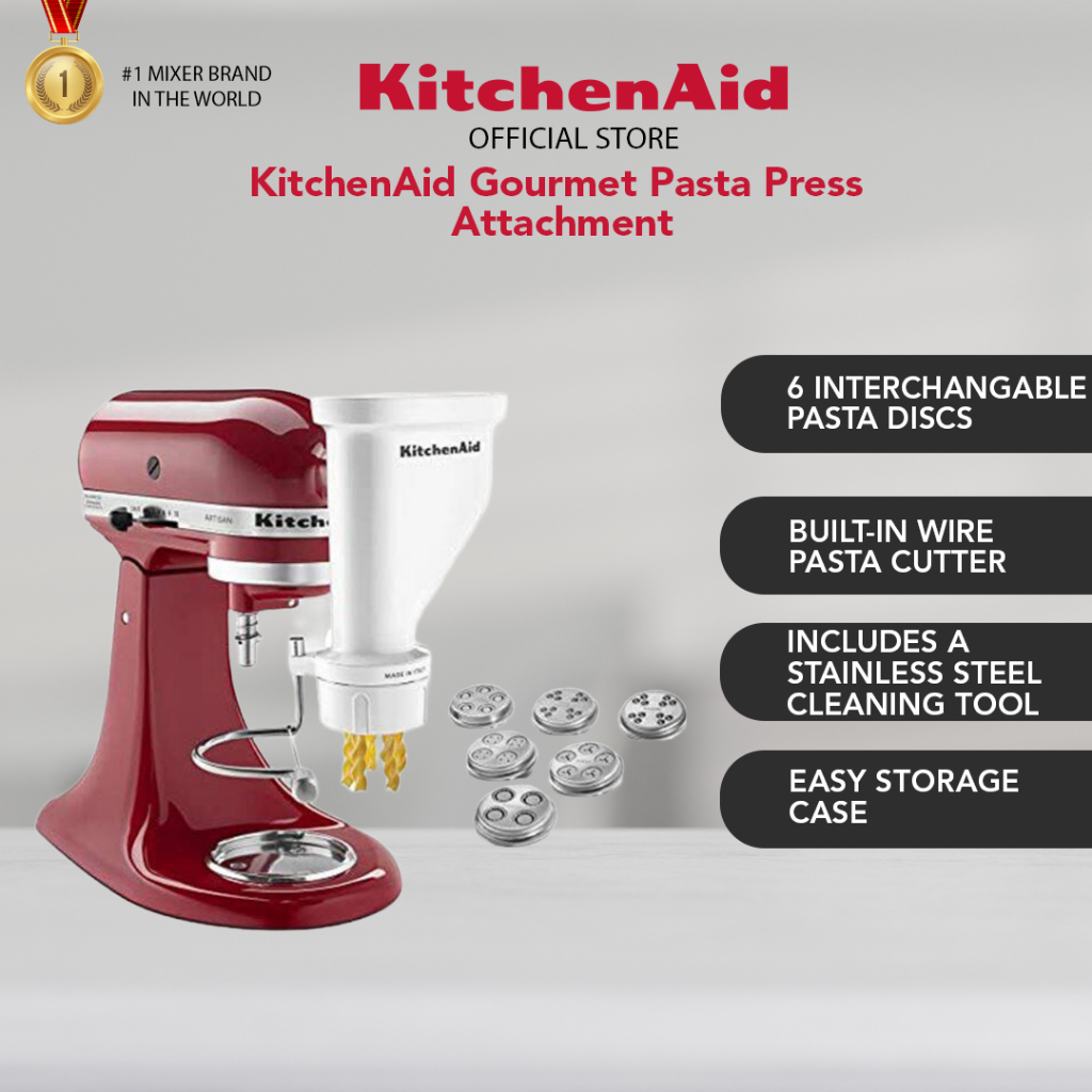 Gourmet pasta press outlet kitchenaid