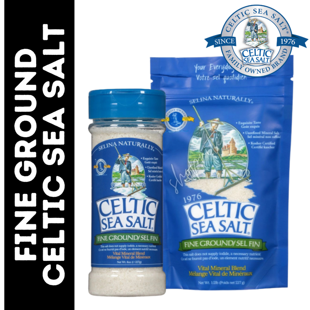 Celtic Sea Salt, Fine Ground, Vital Mineral Blend, 1 Lb – QIZR