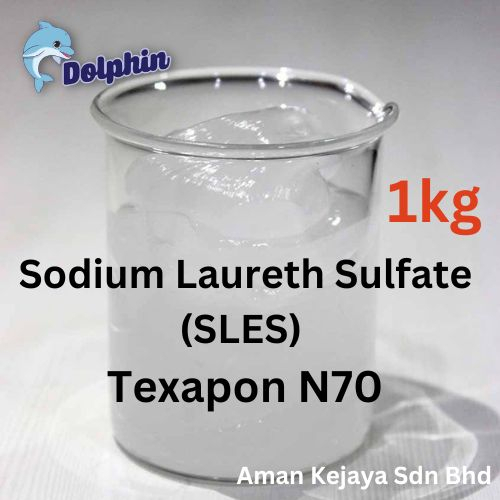 Sodium Lauryl Ehther Sulphate SLES 70 [1kg/500 gram] Texapon N70