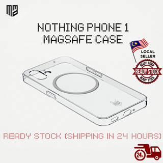 Capa For Nothing Phone 1 5G For Magsafe Magnet Transparent Case For Nothing  Phone 1 One