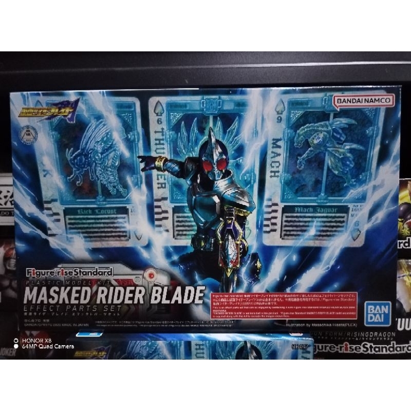 BANDAI FIGURE RISE STANDARD MASKED RIDER BLADE EFFECT PARTS SET ...