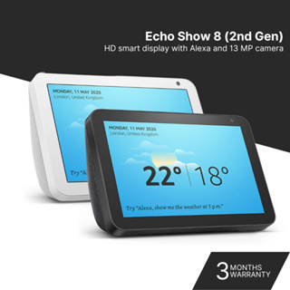 Echo Show 8 (2nd Gen, 2021 release) HD smart display with Alexa and 13MP  camera