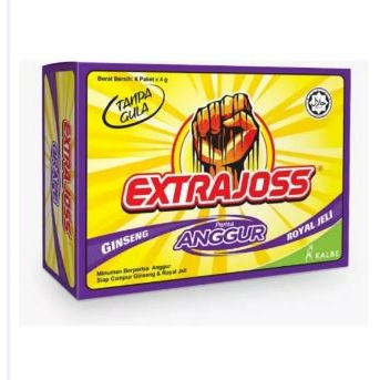 Extra Joss- Mango, Grape, Energy Drink Orange Flavor, Energi Rasa Jeruk ...