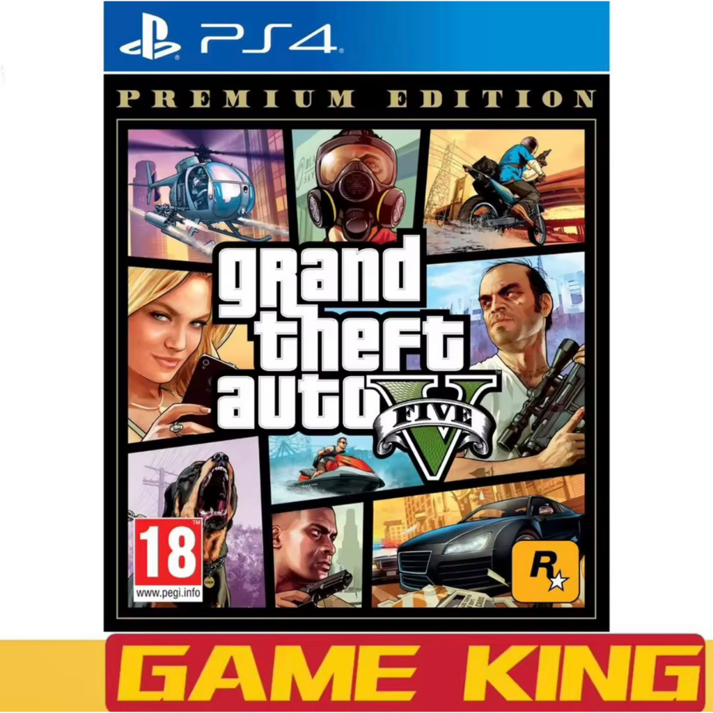 PS4 Grand Theft Auto 5 Premium Edition Grand Theft Auto V Premium