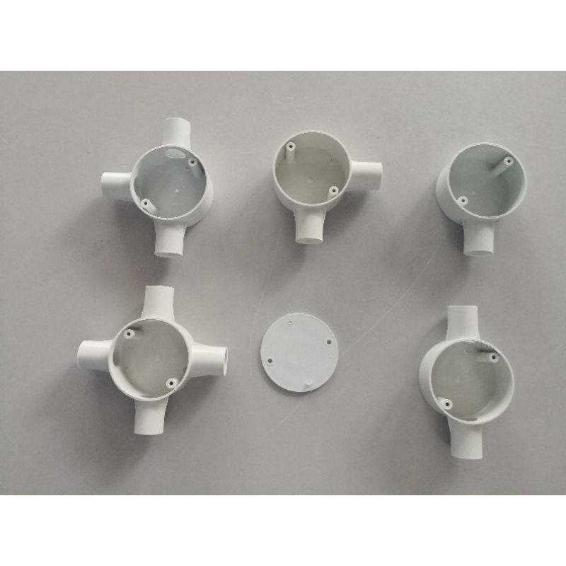UMC PVC TEE/ THROUGH/ ANGLE/ CROSS/ END/ COUPLING SOC. (19/20MM ...