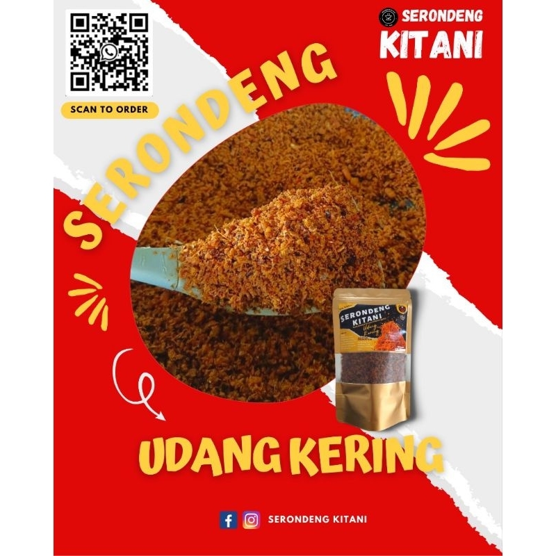 Serondeng Udang Kering inti popiah mini | Shopee Malaysia