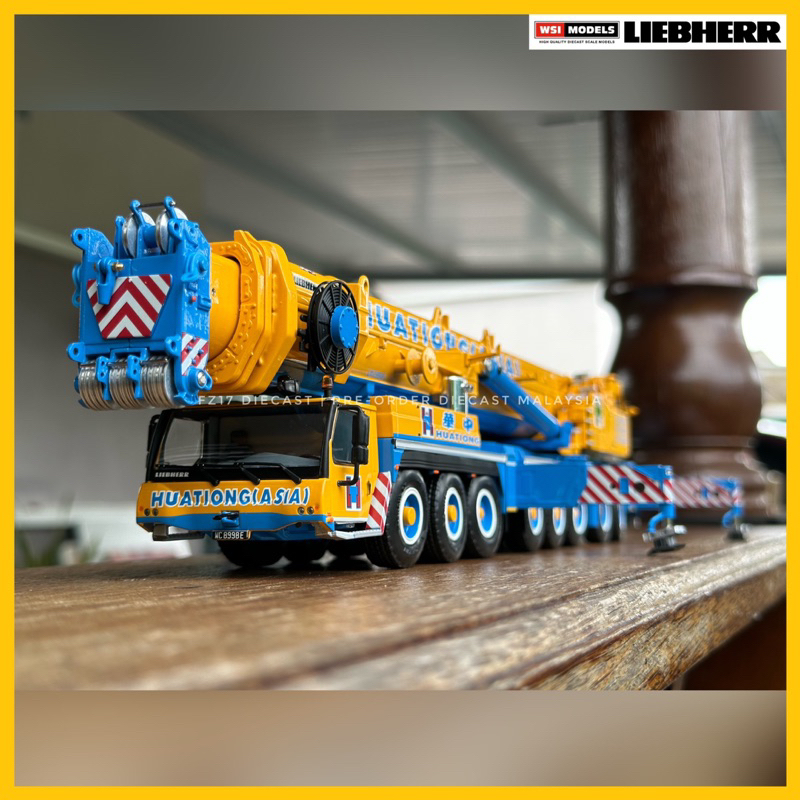 PRE ORDER | WSI LIEBHERR LTM 1500 Mobile Crane | HUATIONG | 51