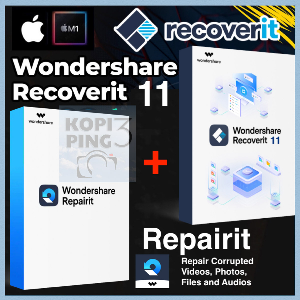 🔥 2023 New Update 🔥Recoverit 11+Repairit 4 -Data Recovery And Repair ...