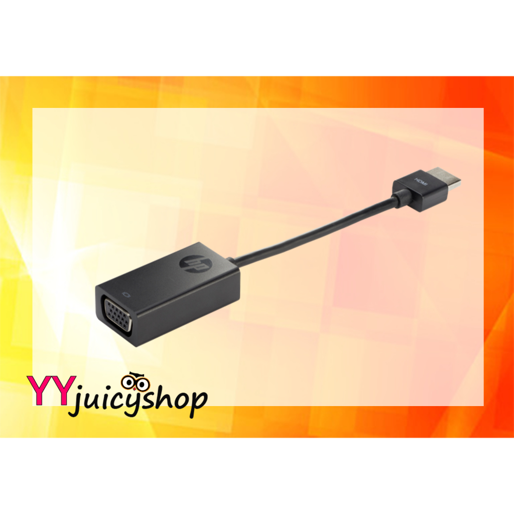 HP HDMI to VGA Cable Adapter | Shopee Malaysia