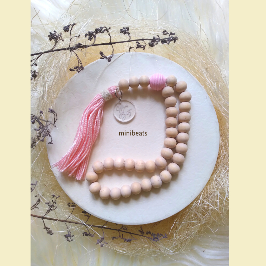 Tasbih Comel Mini 33 Biji PINK | Shopee Malaysia