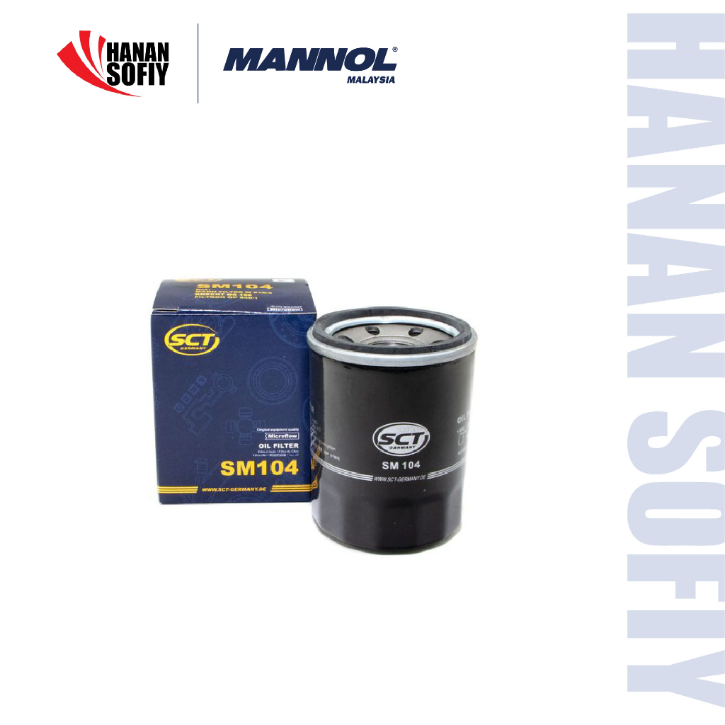 OIL FILTER SM104 ( HONDA,KIA,PROTON,MISUBISHI,SUBARU) | Shopee Malaysia