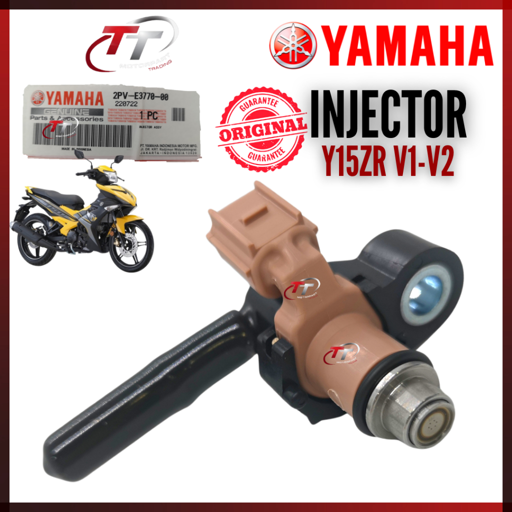 Y15ZR EXCITER Y15 V1 V2 PETROL FUEL INJECTOR ASSY INJECTER 2PV-E3770-00 ...