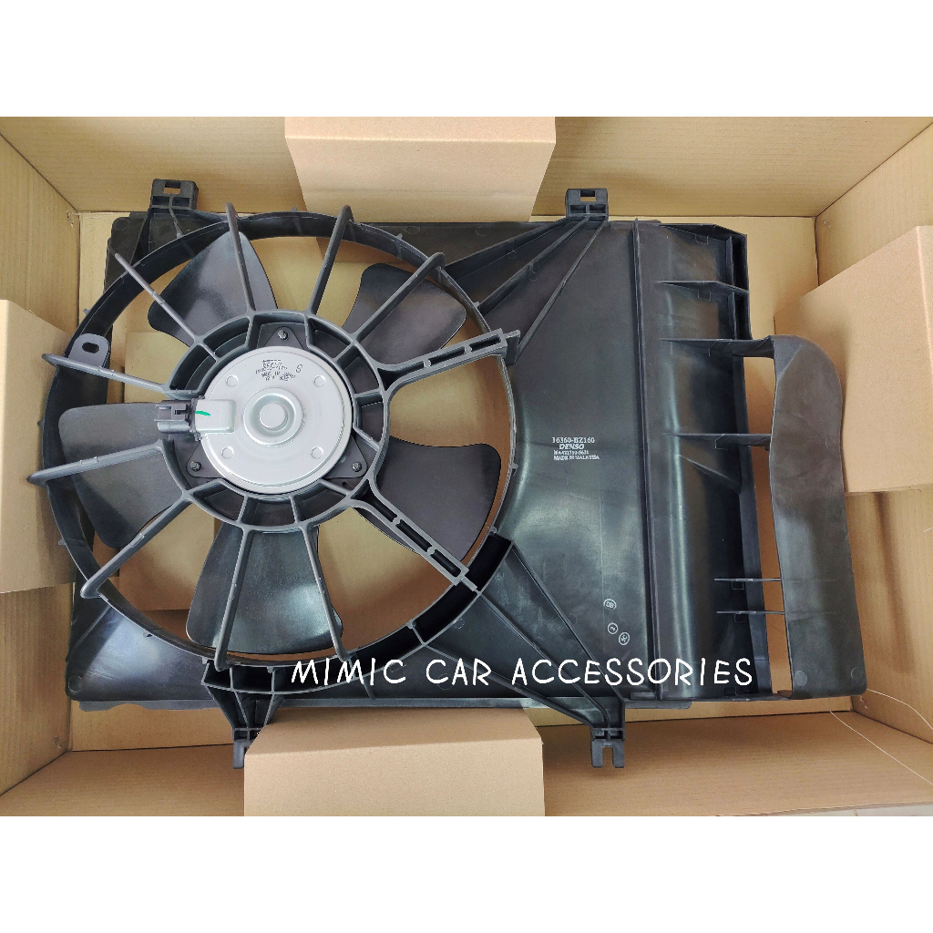 PERODUA 16360BZ160 PERODUA ALZA RADIATOR FAN MOTOR + FAN BLADE + FAN