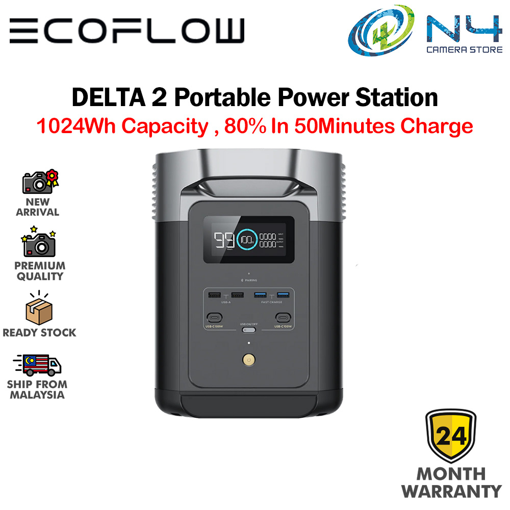 EcoFlow DELTA [2] Solar Kits - 1,800W / 1,024wH Portable Solar Power S -  ShopSolar.com