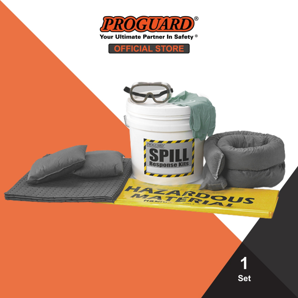 Proguard 20 litre Portable Spill Kit Universal Kit Tumpahan Universal