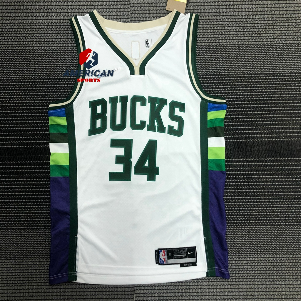 20222023 Men's NBA Basketball Jerseys Milwaukee Bucks 34 Giannis