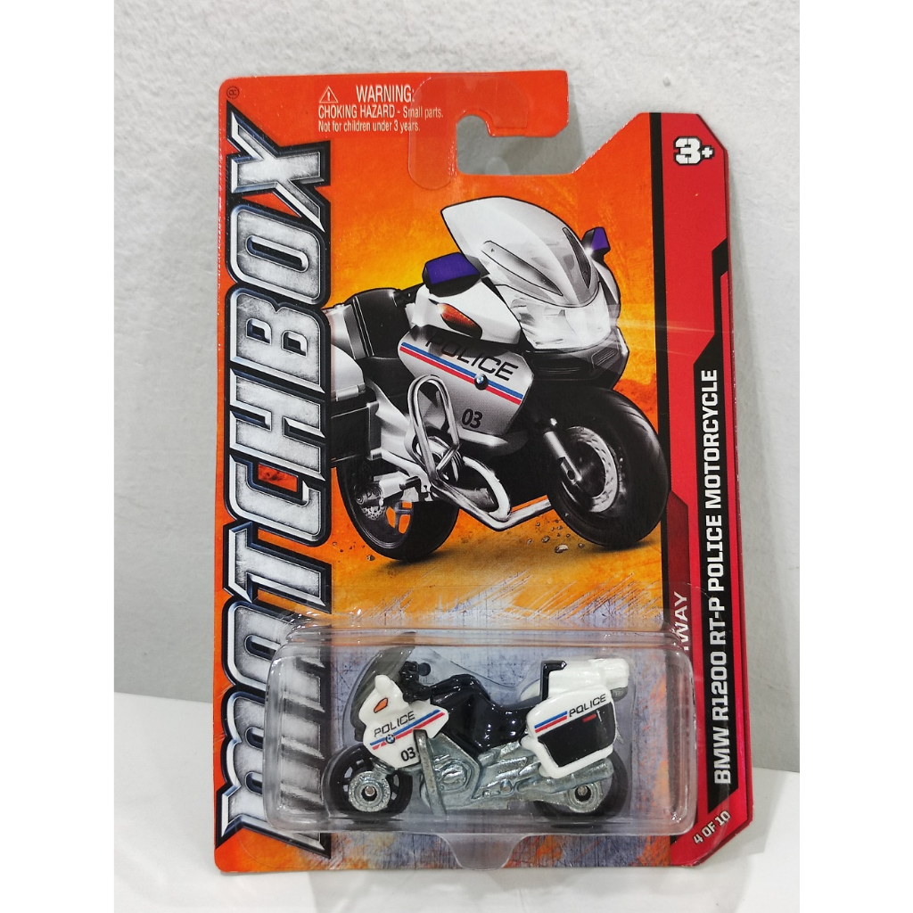 Matchbox BMW R1200 RT-P Police Motorcycle First Edition | Shopee Malaysia