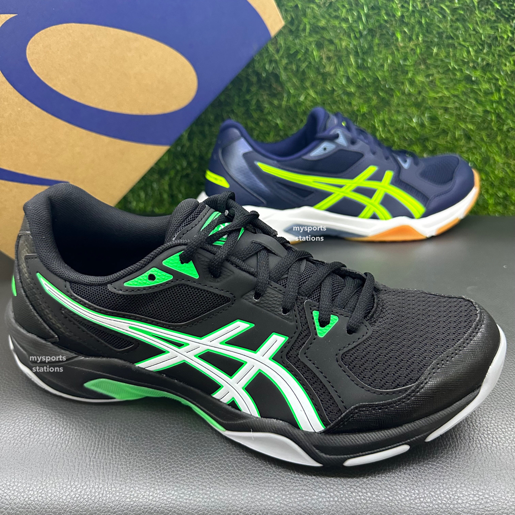 asics Mens Gel Rocket 10 1071A054 408 1071A054 012 Badminton Shoes Court Shoes Kasut Badminton 100 Original Shopee Malaysia