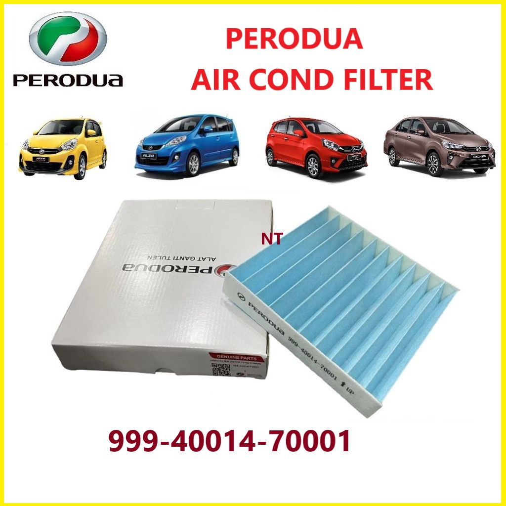 PERODUA CARBIN AIR COND A/C AC FILTER (CARBON BLUE) FOR MYVI NEW, ALZA