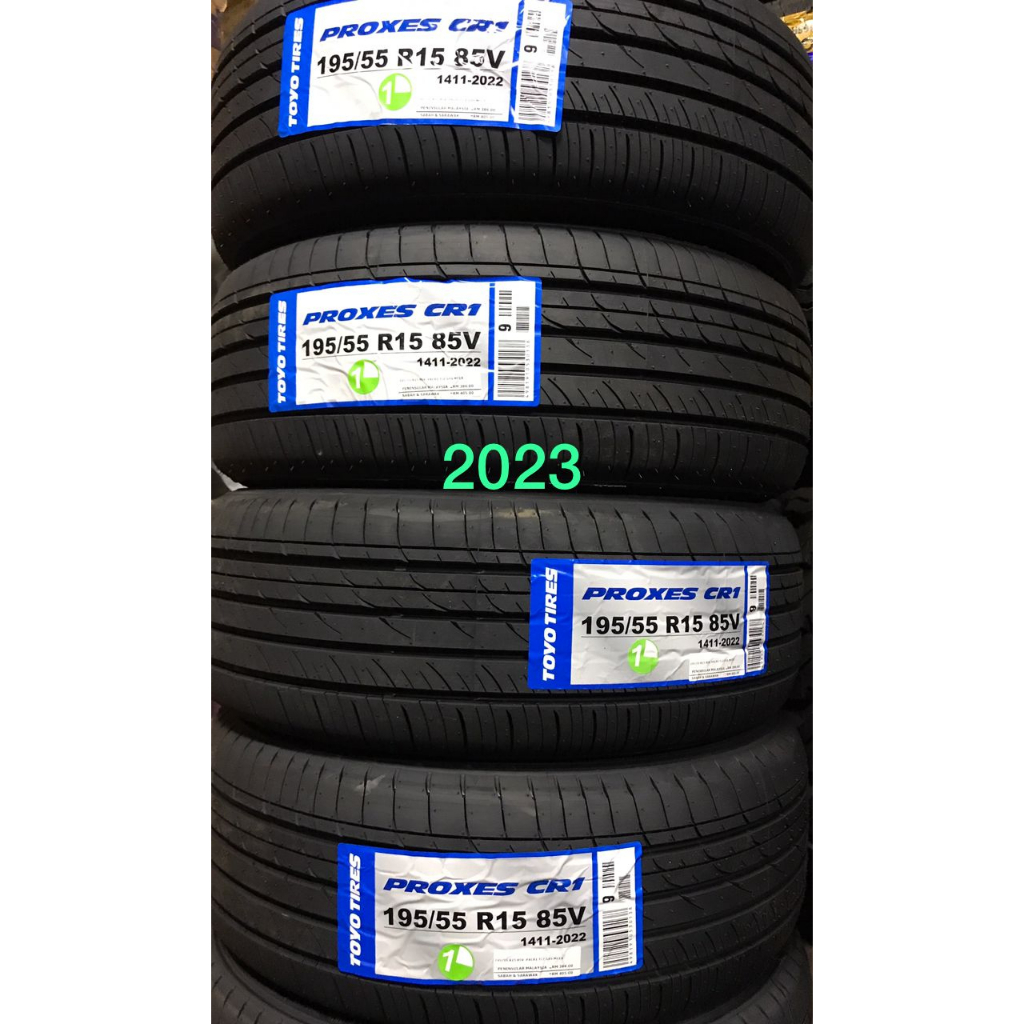 195/55R15 195 55 15 TOYO CR1 Car Tyre Tire Kereta Tayar Wheel Rim 15 inch Shopee Malaysia