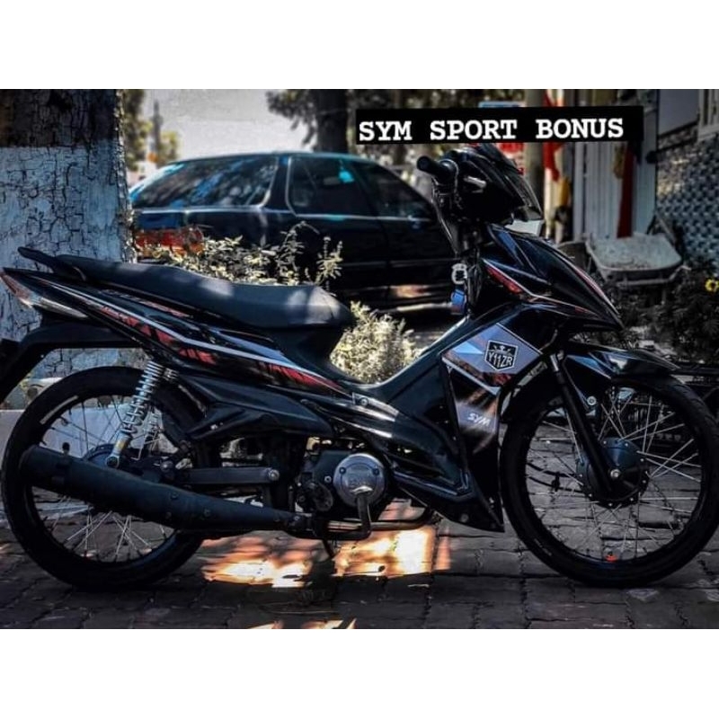 NEW DESIGN COVERSET SYM SPORT BONUS 115 | Shopee Malaysia