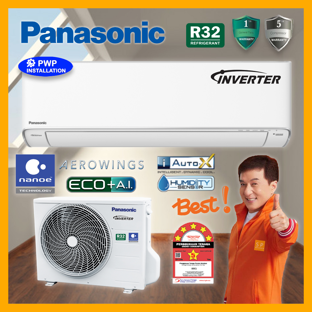 Panasonic 10hp 25hp R32 X Premium Inverter Air Conditioner Cs Xu Series Nanoe X Cs Xu10zkh 1264