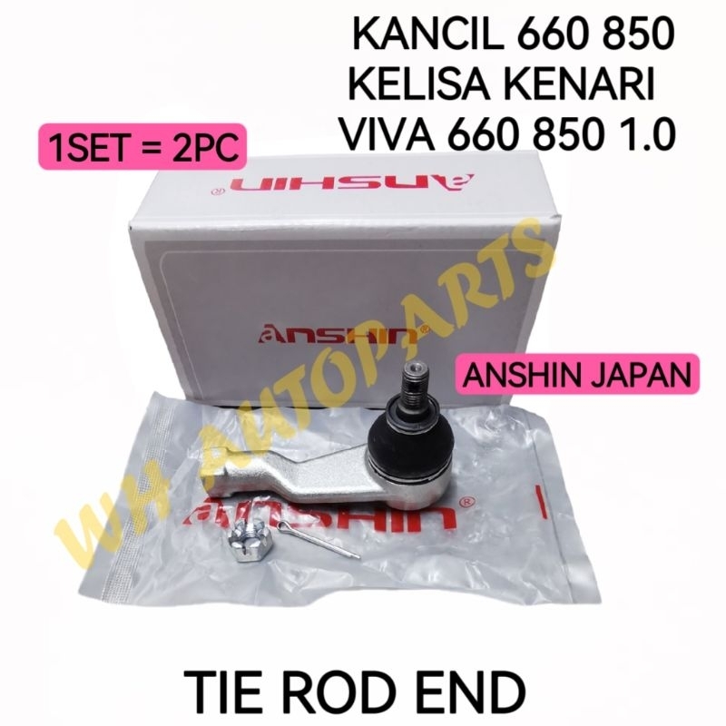 (ANSHIN JAPAN) TIE ROD END (SET) PERODUA KANCIL / KELISA / KENARI