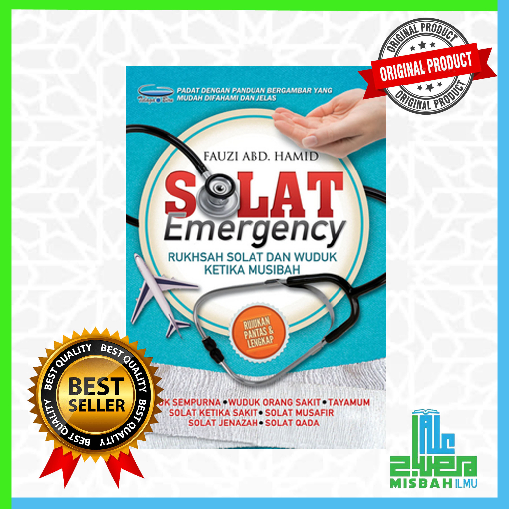 (BEST SELLER) Buku Solat Emergency - Rukhsah solat dan wuduk ketika ...