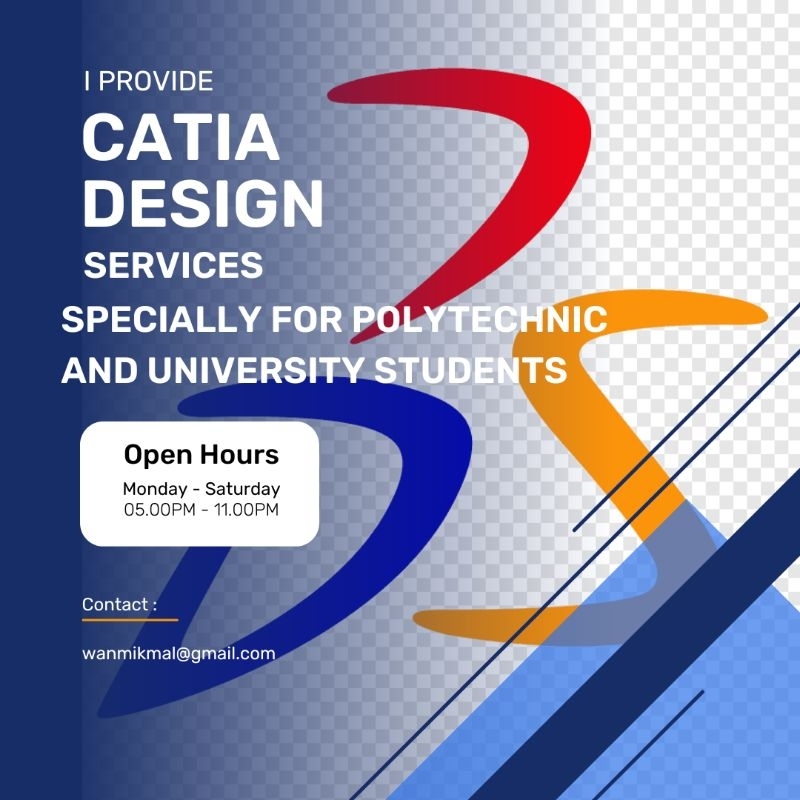 Catia Design/Drawing Services. | Shopee Malaysia