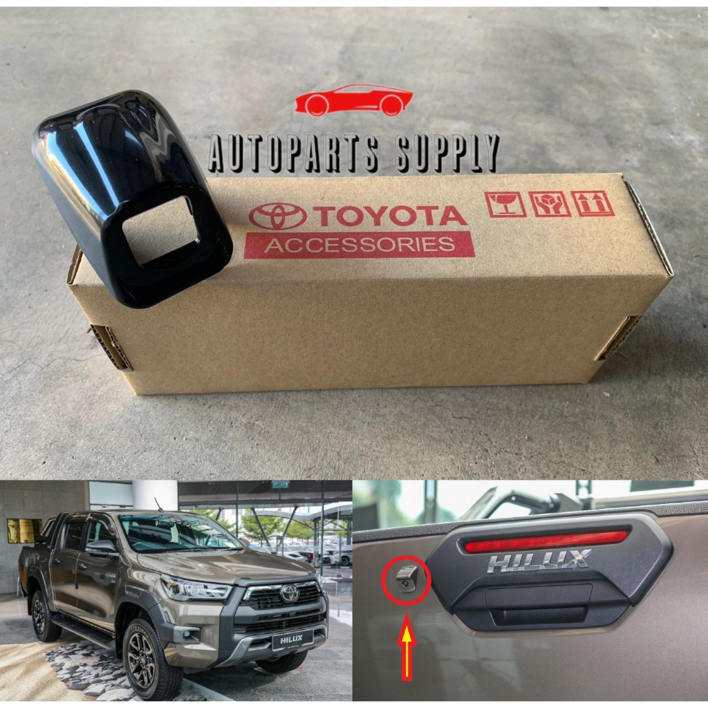 ORIGINAL TOYOTA HILUX REVO ROGUE ROCCO REVERSE CAMERA COVER Shopee
