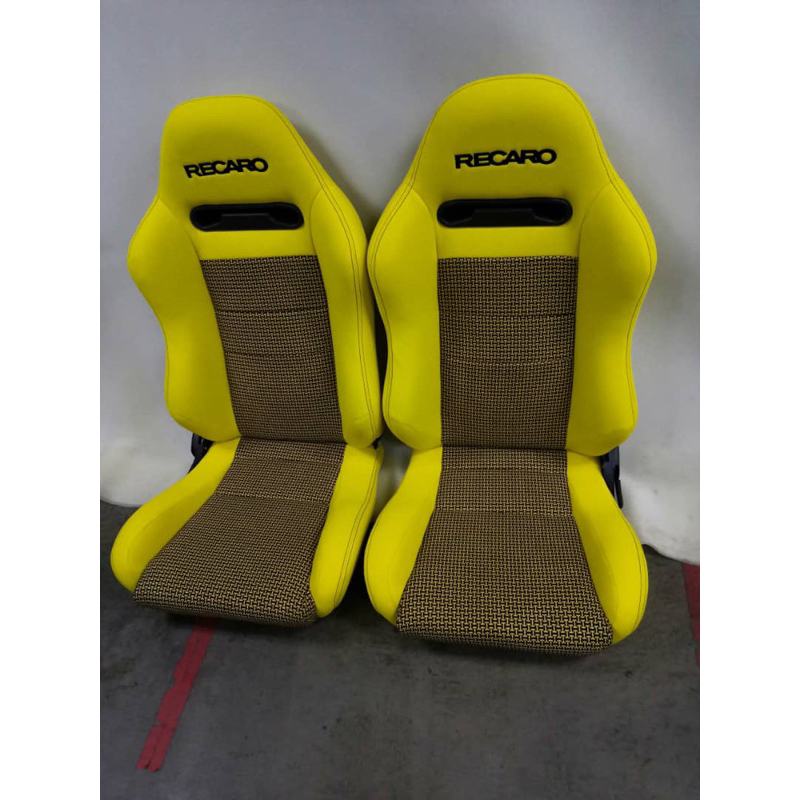 Recaro Tomcat bucket seat Yellow Shopee Malaysia