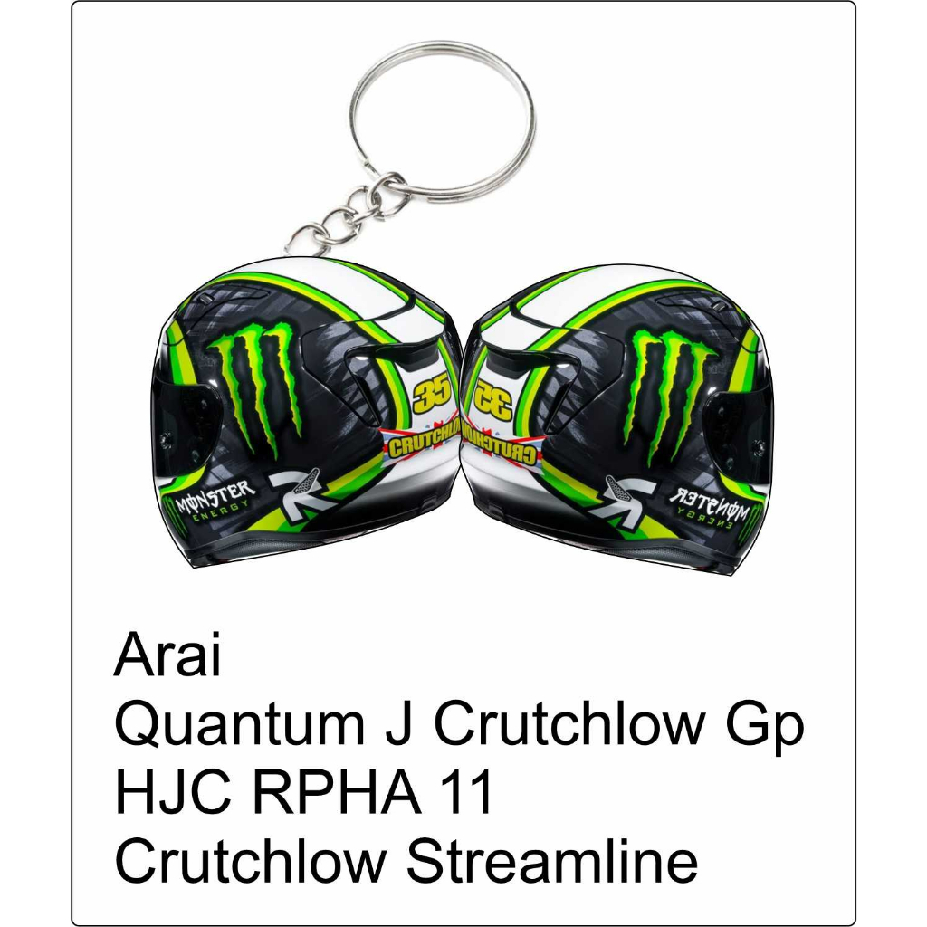 Arai Quantum J Crutchlow Gp HJC RPHA 11 Crutchlow Streamline