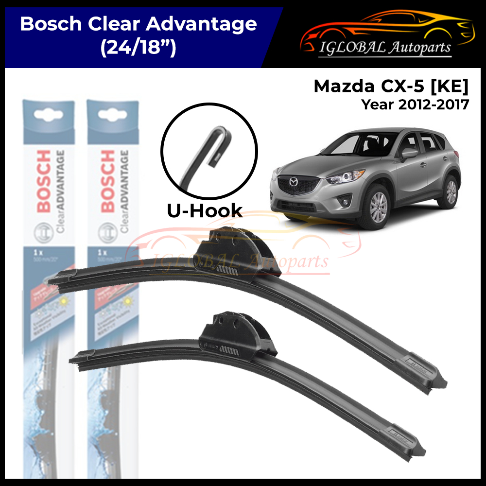 thumbnail image 2 of Bosch Aerotwin Wiper Blade Set - Mazda CX-5 2017+ - Front & Rear - 24/18/350mm 2 of 6