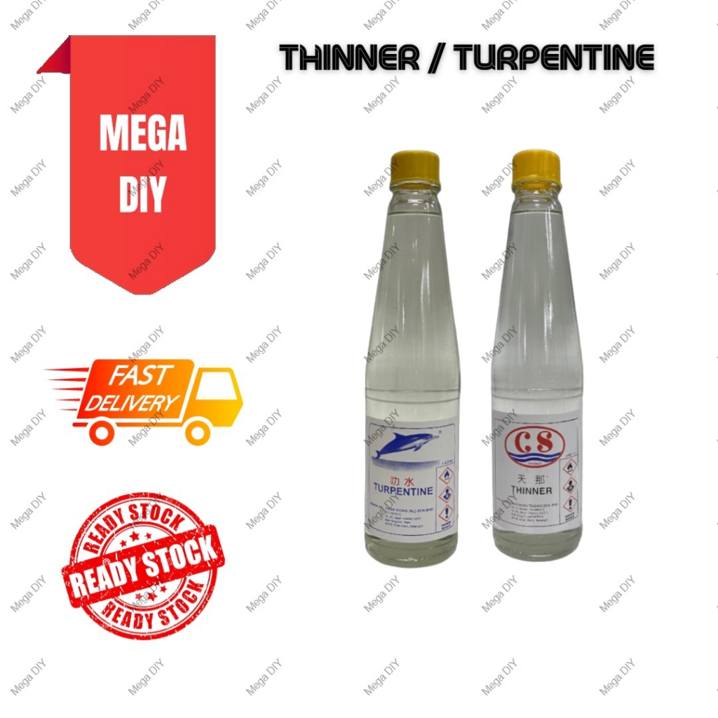 Thinner / Turpentine / Thinner Solvent / Minyak Tina / Paint Remover