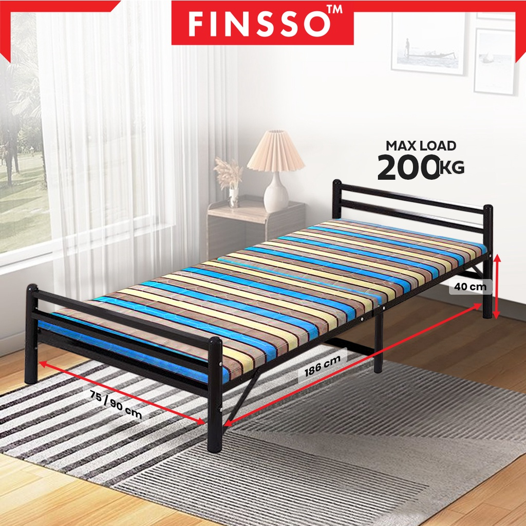 Finsso Extra Strong! 75/90/100/120CM ARIES BED FRAME / Katil Single