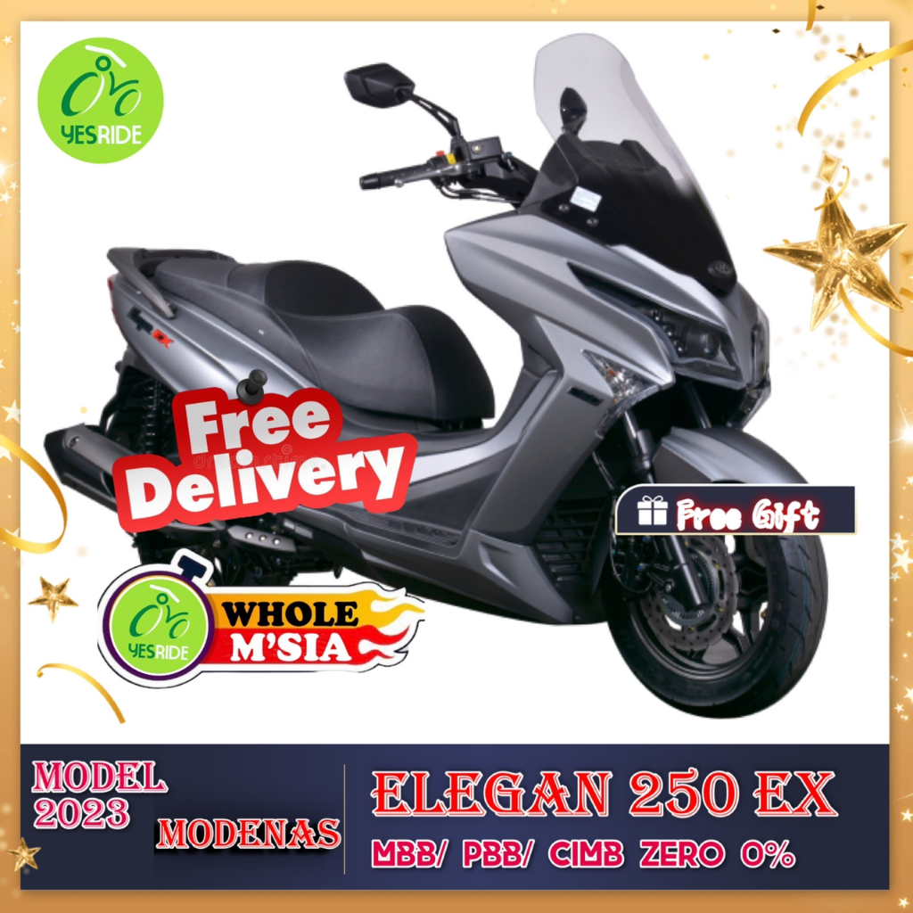 Modenas Elegan 250 EX model 2025 | Shopee Malaysia