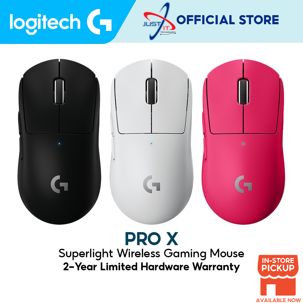 Logitech Pro X Superlight Wireless Gaming Mouse - Black/White | Shopee ...