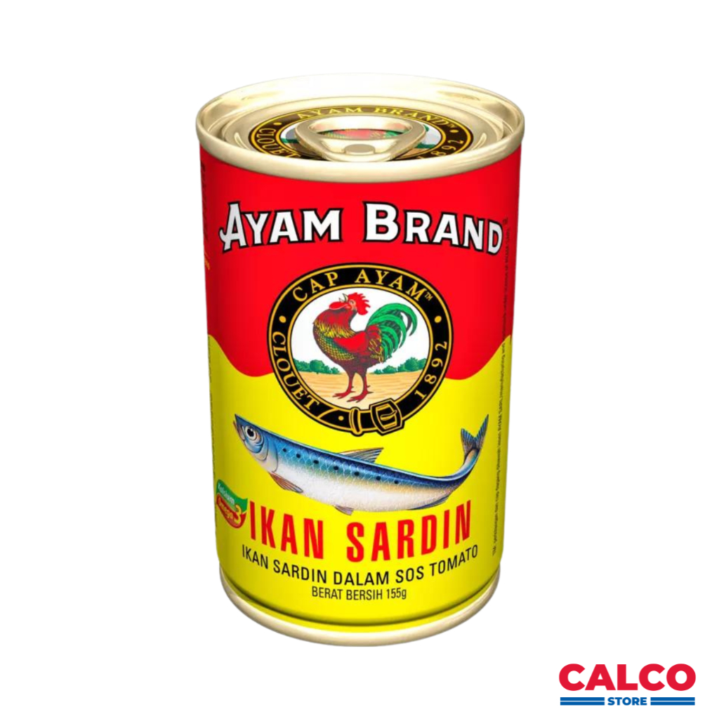 Ayam Brand Sardines In Tomato Sauce 155g Shopee Malaysia