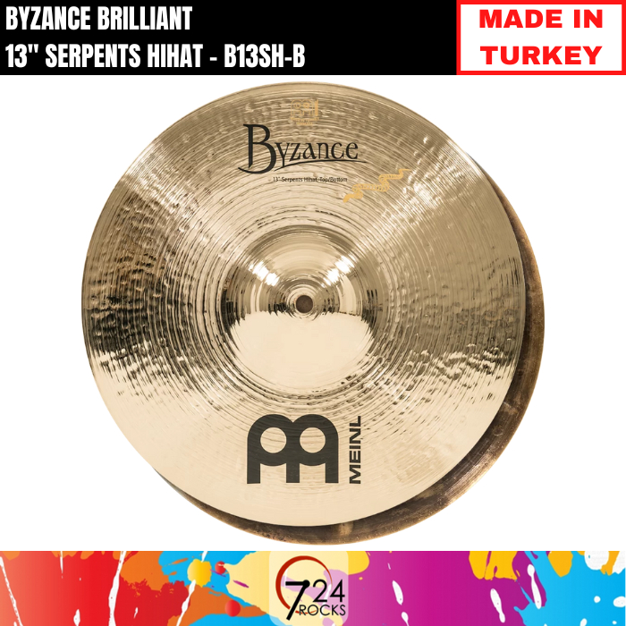 MEINL Cymbals - MEINL Byzance Brilliant 13