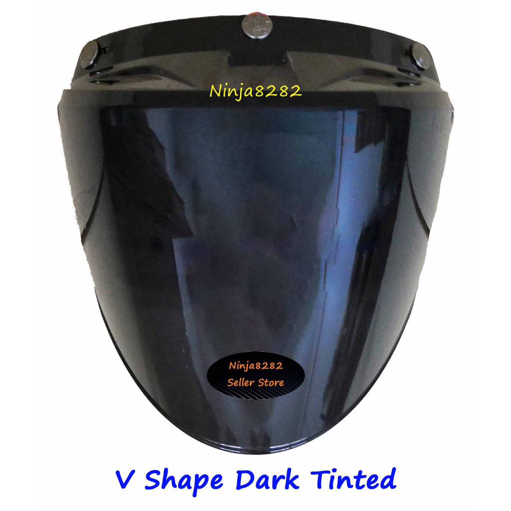 YHPRO L200 HELMET HALF CUT HELMET ( MATT GREY ) SGV LASER XDOT SWAN KHI