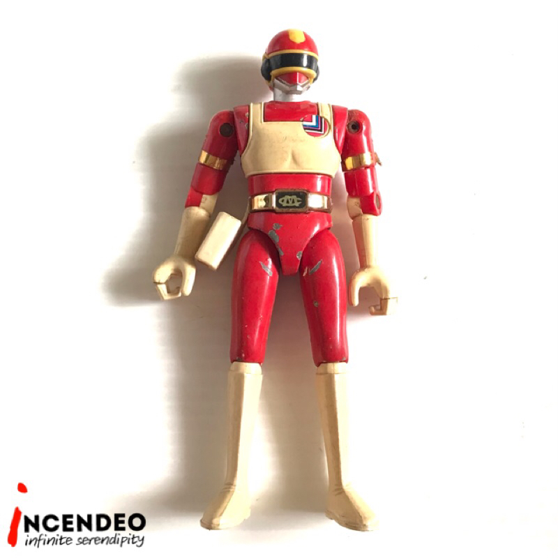 Vintage Rare Japan Power Ranger Change Dragon Diecast Action Figure Toy