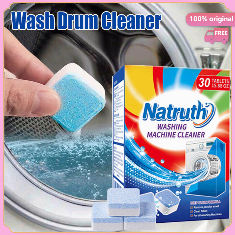 NATRUTH Laundry Washing Machine Cleaner Tablet Descaler Deep