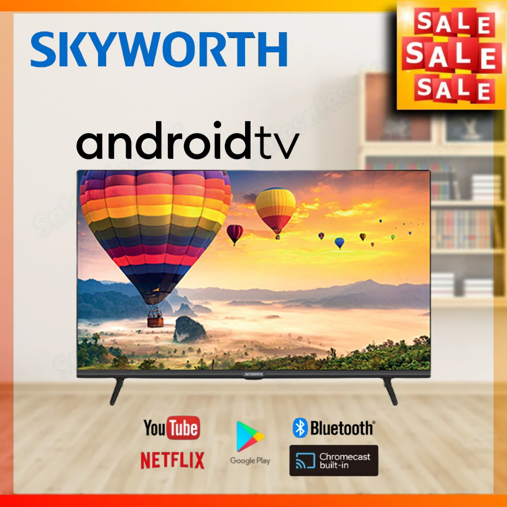 SKYWORTH ANDROID 32" / 40" / 43" FULL HD LED TV 32STD6500 40STE6600 ...