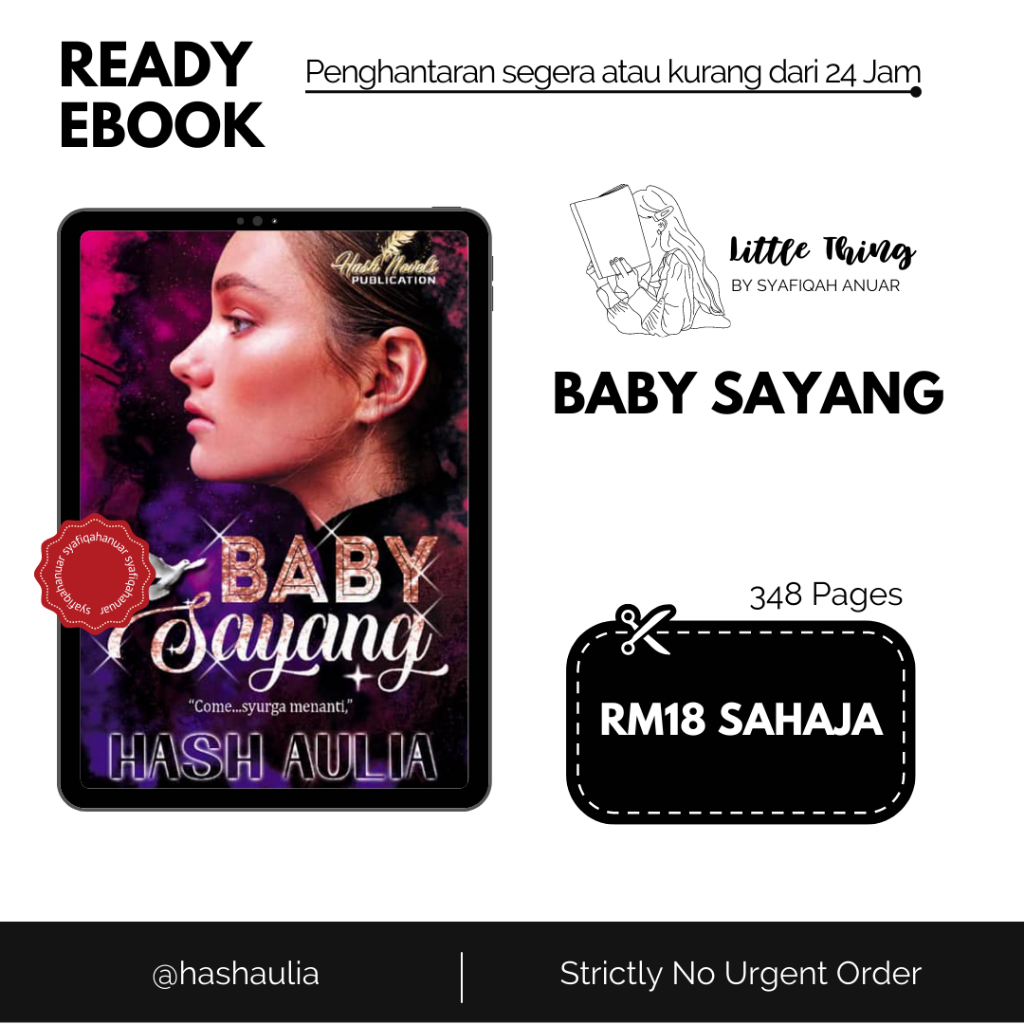 EBOOK BABY SAYANG HASH AULIA | Shopee Malaysia